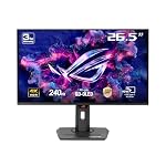ASUS ROG Strix 27” 4K QD-OLED Gaming Monitor (XG27UCDMG) - 240Hz, 0.03ms, Anti-Flicker 2.0, Custom Heatsink, Care Pro, Neo Proximity Sensor, 99% DCI-P3, True 10-bit Color, 3 yr Warranty