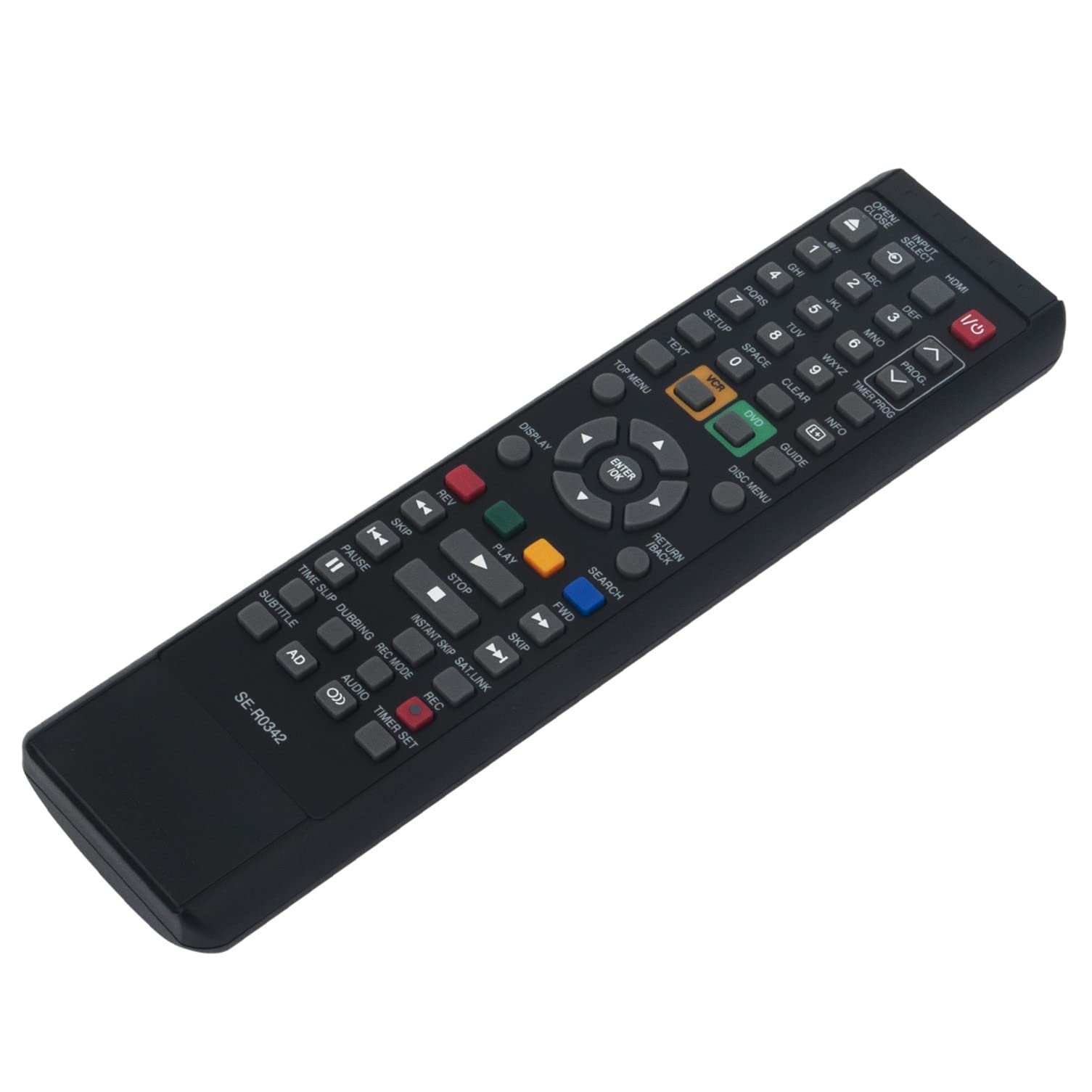 VINABTY SE-R0342 Replace Remote Control Fit for Toshiba DVD/Videorecorder SER0342 DVR19DTKB DVR19DTKB2 DVR20KB - Image 3