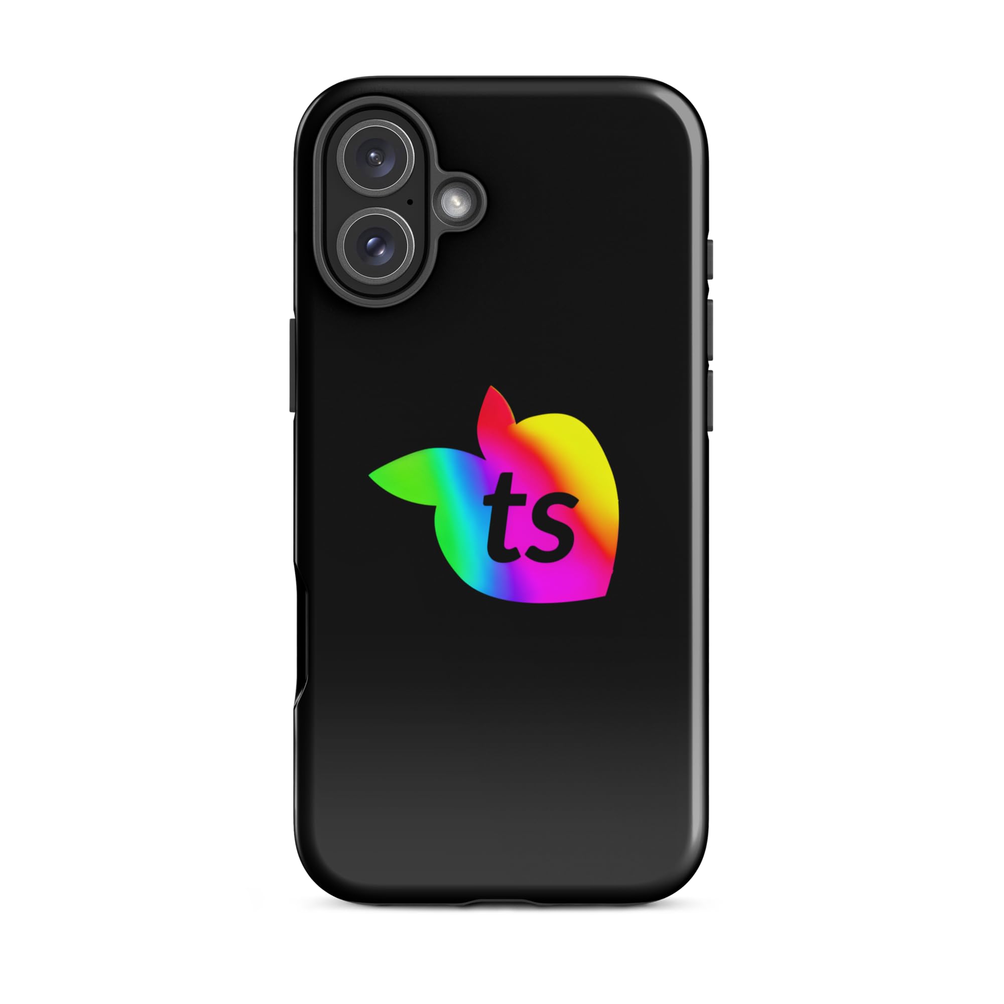 Étui iPhone 16 Plus Pride 2025 noir coque de protection antichoc robuste - 5