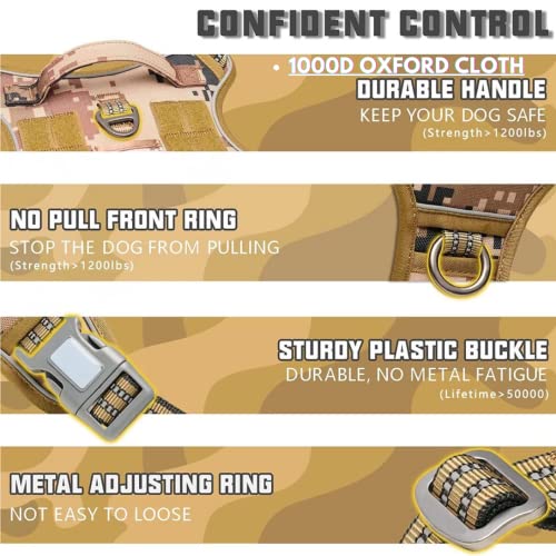 TruBest-Tactical-Dog-Harness-Body-Belt-for-Large-Dog-Military-Dog-Vest-No-Pull-Adjustable-Reflective-Dog-Training-Walking-Pet-Harness-Small-Camouflage