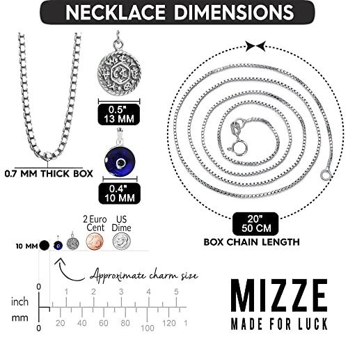 King Solomon Legend amuleti blu Evil eye &