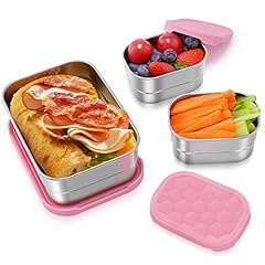 pink lunch containers for kids