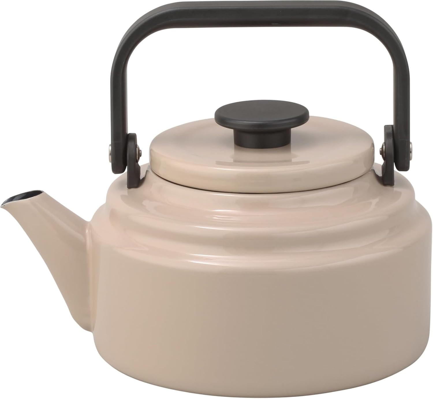 Nodahoro AM-20K YB Amkettle Enamketle Enamuketle Induction Compatible, Heat Resistant, 0.6 gal (2 L)