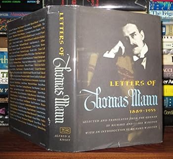 Hardcover Letters of Thomas Mann, 1889-1955 Book