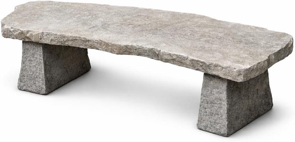 Flagstone Bench Precast Concrete Mold Set - 5 ft