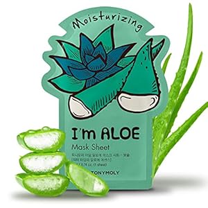 TONYMOLY I'm Real Moisturizing Aloe Mask Sheet, Pack of 1