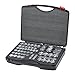 VEVOR 64 PCS DIN Hydraulic Fittings, Heavy Duty Master Industrial Hydraulic Cap and Plug, Hose Tube and Pipe Fitting Kit, Cap and Plug Kit with Precision Threading, Dash Sizes 14/16/18/22/26/30/36