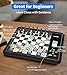 Vonset Electronic Chess Board L6 with LED Lights, Computer Chess Set with Piece Position Display, Chess Computer Game for Beginners and Lovers