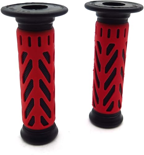 Miniatura 6 de HTTMT XH4067-RED-22 ATV Watercrafts Flame Gel Grips Red Quad 78 pulgadas ambos lados
