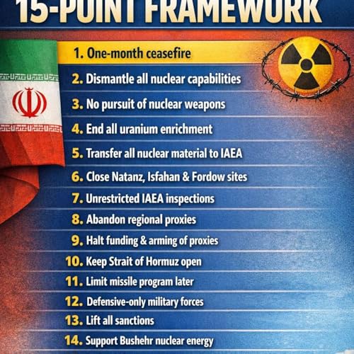 Iran's 15-Point Surrender Menu Podcast Por  arte de portada