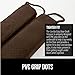 GORILLA GRIP Door Draft Stopper for Bottom of Doors, Sweep Weather Stripping Seal Noise, Cold Air Blocker, Soundproofing, Warmth Sealer, Easy Install Gap Filler, Home Essentials, 32 Inch, Brown