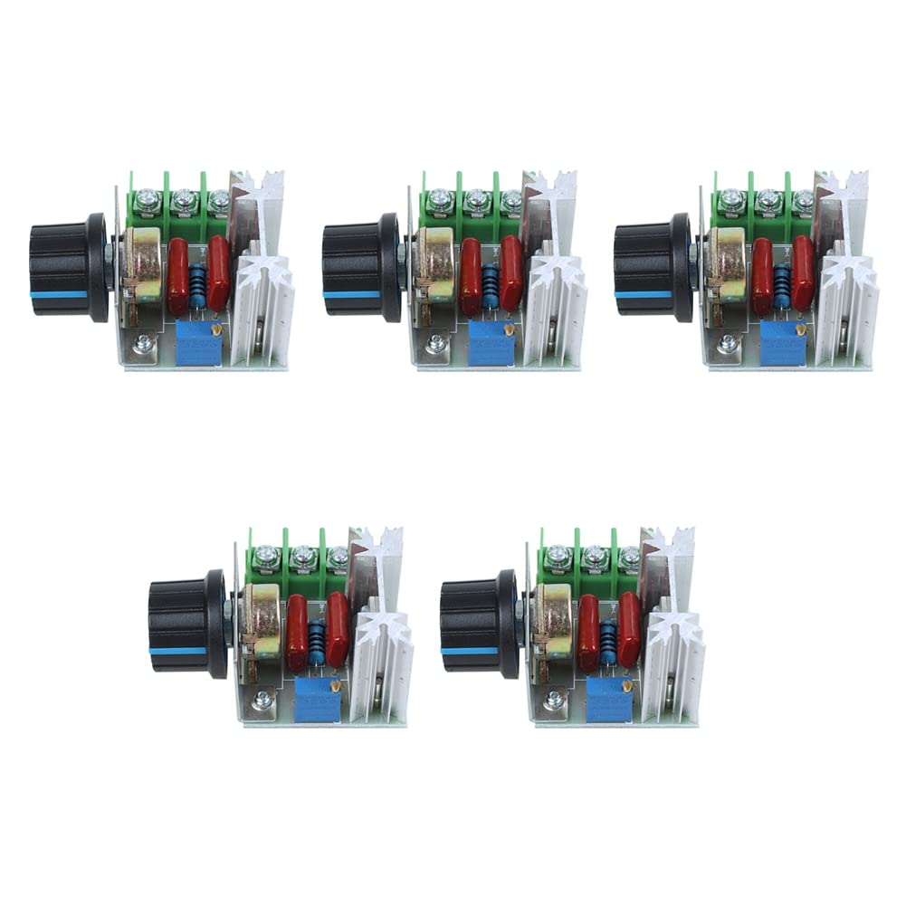 5X Regolatore di Velocita' Regolatore di Tensione Dimmer SCR 2000W AC 220V