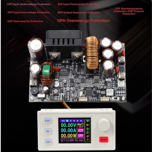 Fuente de alimentación ajustable 0-70 V de corriente continua con MPPT 4