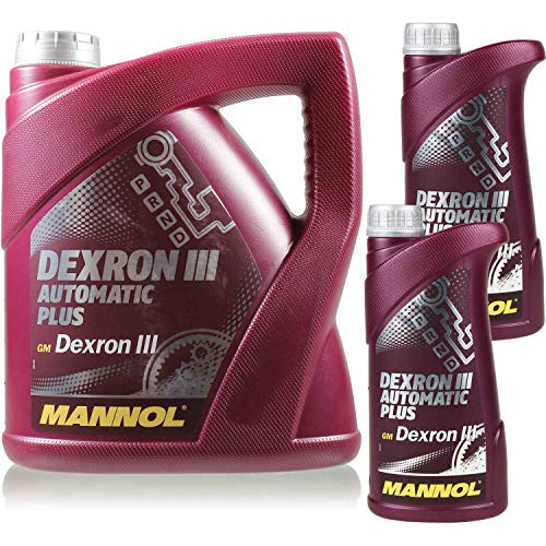 MANNOL Dexron III Automatic Plus Gear Oil 6 litres d'huile de transmission automatique