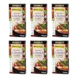 Massel Instant Laksa Bouillon Broth Cubes - No MSG, Gluten-Free Soup Base - Bulk Pack (6 x 105g)