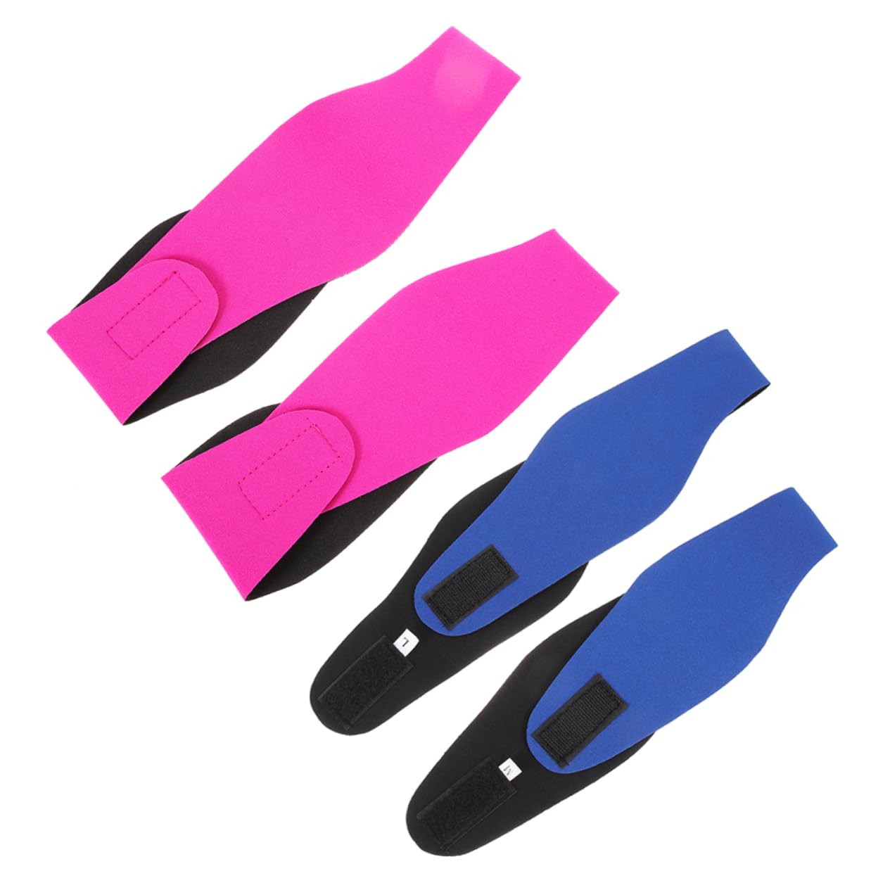 Toddmomy 12piezas Diadema De Natación para Adultos Neopreno Cobertura De Oídos para Deportes Acuáticos y Yoga Material Transpirable y Cómodo Vibrantes