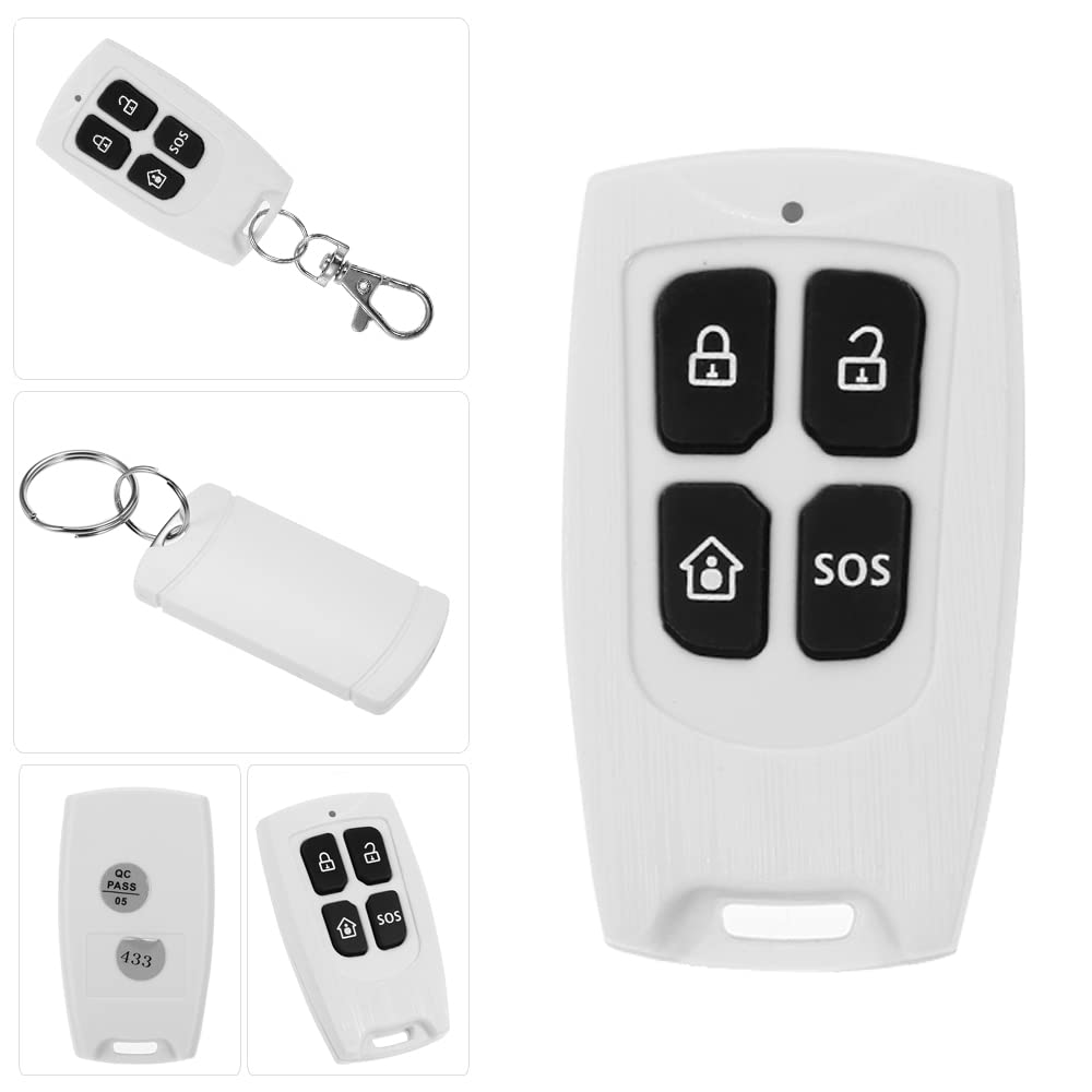 Karlak System alarmowy bezpieczeństwa, zestaw automatyczny, bezprzewodowy wybór GSM + WiFi, system alarmowy dla bezpieczeństwa domu, system alarmowy GSM dla bezpieczeństwa domu, czujnik ruchu, czujnik drzwi/okna, pilot zdalnego sterowania