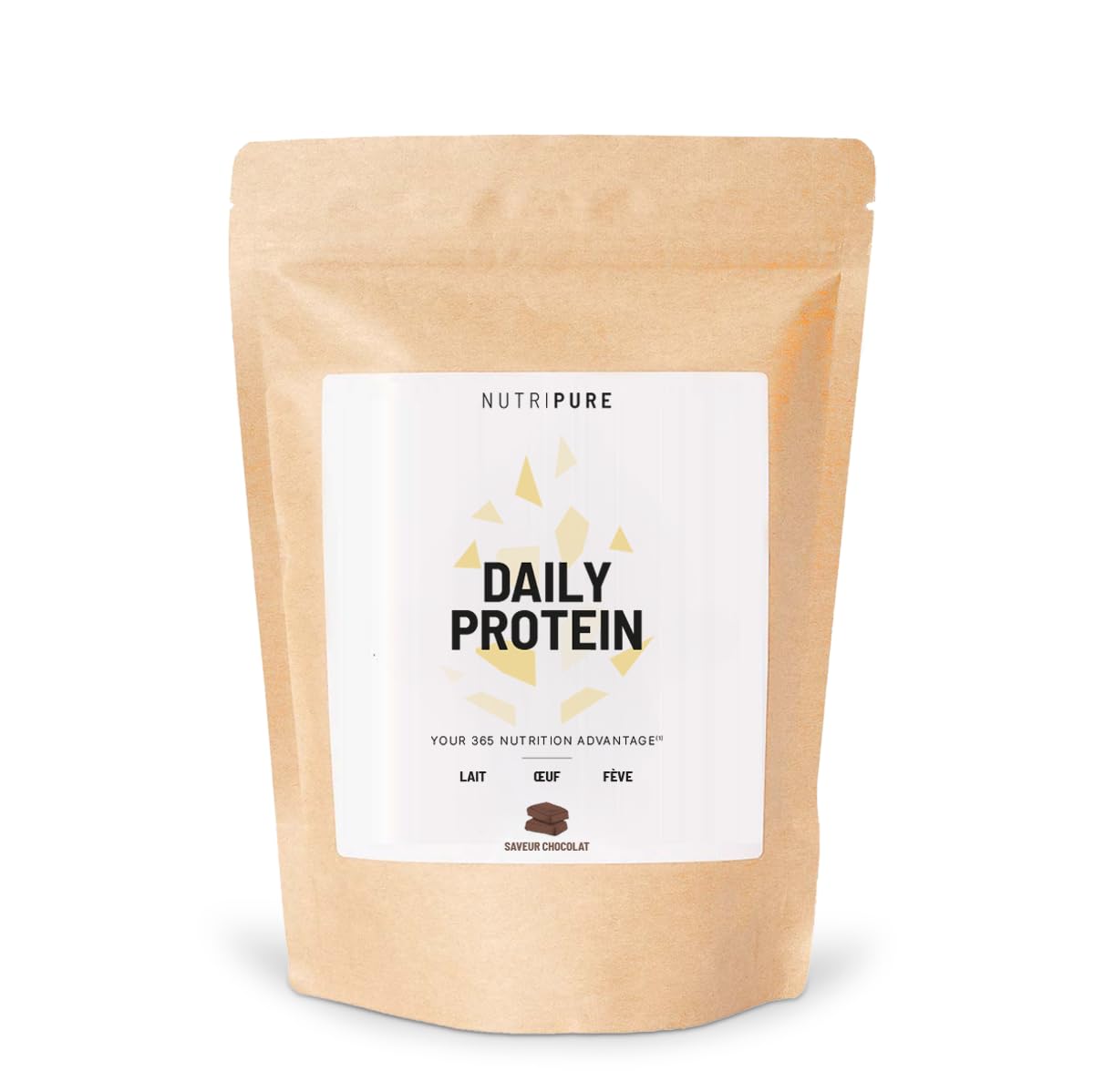 Nutripure - Daily Protein - Sachet 750G, Arôme - Chocolat