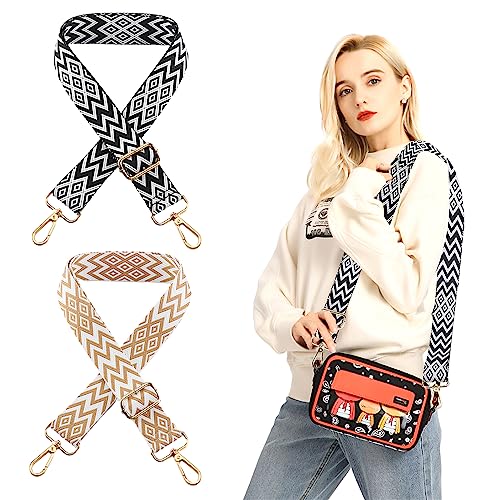 DBALL 2 Stück Taschengurt Verstellbarer Umhängegurt für Taschen 75-145cm...