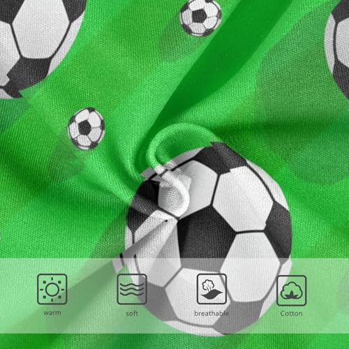 Classic Black White Soccer Green Cute Panties Girl Girls Underwear Toddlers Cotton Florals Briefs Kids Undies 2t3