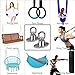 SELEWARE Silent Ball Bearing Swing Hangers, Heavy Duty 360° Rotate Swing Swivel Hook for Wooden Playground Yoga Hammock Chair Rope Punching Bag Porch Tire Web Swing Sets, 1200 Capacity, 2 Pack