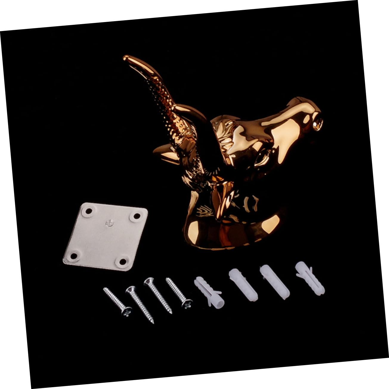 Toyvian Supporto Per Chitarra in Acciaio Resistente Supporto Per Chitarra Da Parete Gancio Per Rack Facile Da Installare E Riporre