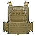 BOMTURN Tactical Vest for Men Quick Release Laser-Cutting Modular Vest for Outdoor