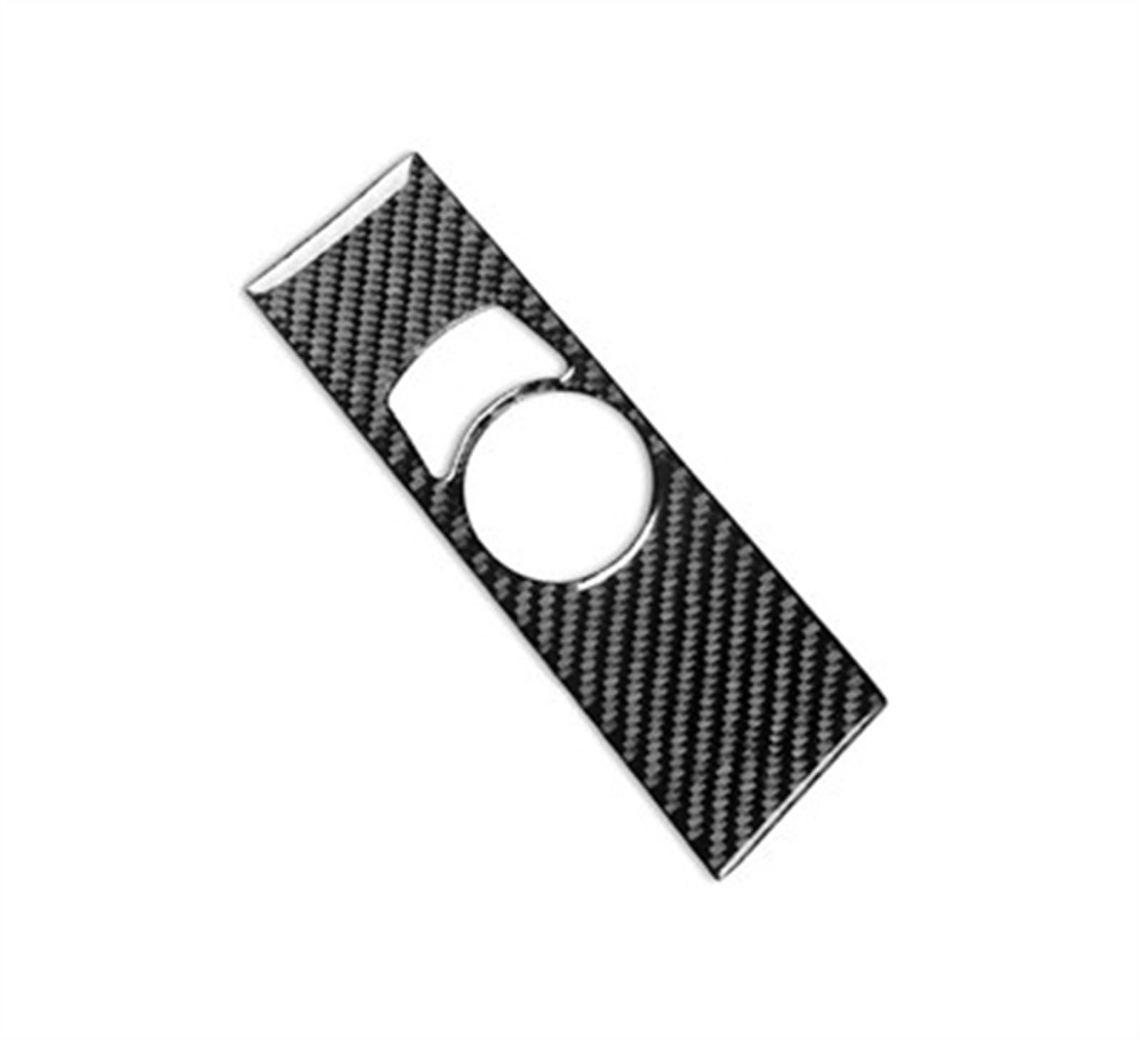 Piwine Real Carbon Fiber Car Interiors Headlight Switch Panel Trim Cover Decoration Sticker For 5 Series E60 2004-2007