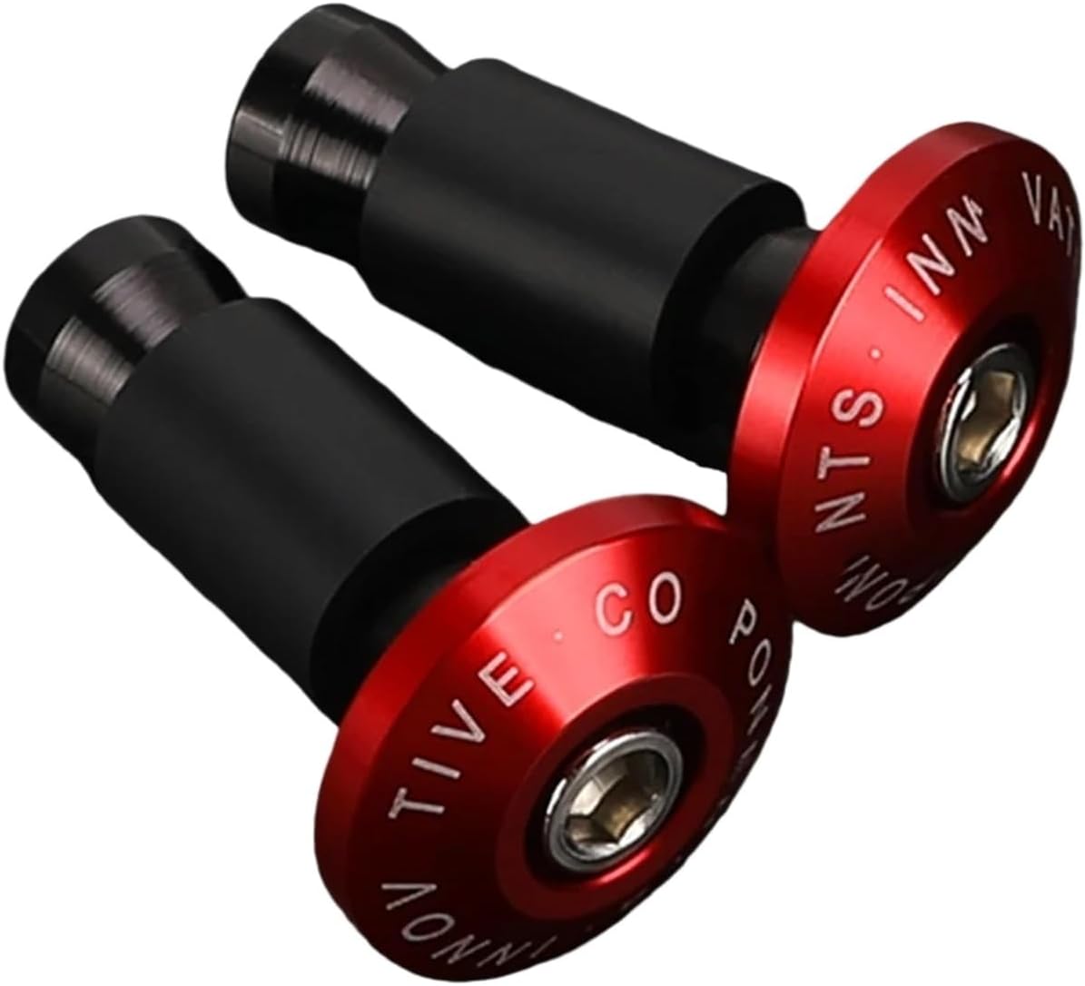 Motorcycle Handlebar End Plug Universal Motorcycle Bar Ends Weight Handlebar Grips Caps Modification Protection Plugs Accessories