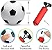 15 cm großes Fußballspielzeug für Kleinkinder, 3 Stück Gummi-Spielplatzbälle, Gummi-Hüpf-Kickball-Handball, Indoor-Training, Übung, Sport, Geschenk für Jungen, Pool, Hinterhof, Sand (mit Luftpumpe)