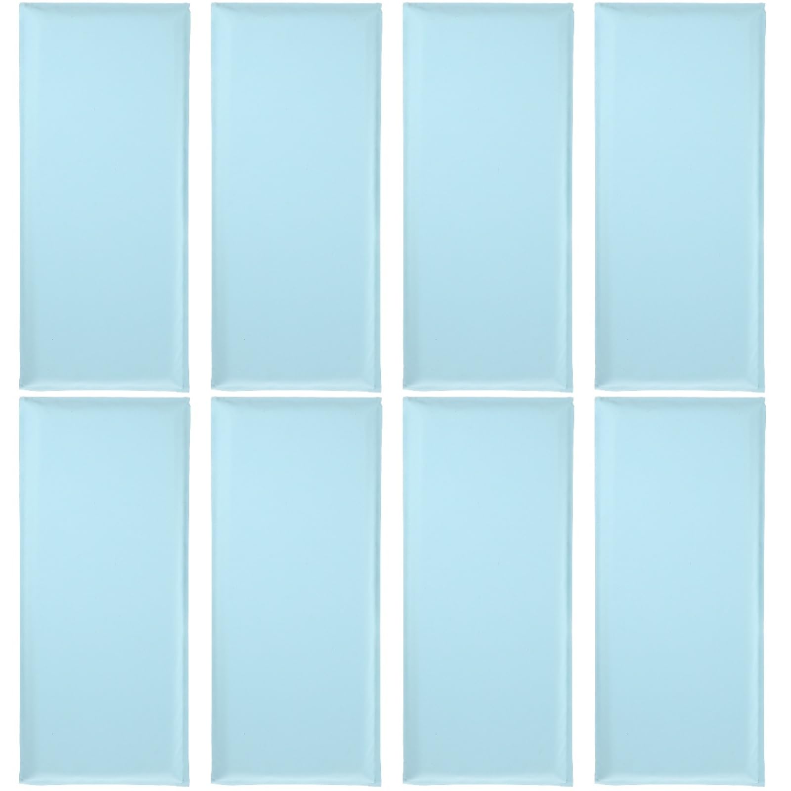 Vaguelly Protective Wall Pad Children Wall Sticker Soft Anti-Collision Peel and Stick Panels for Nursery Bedroom Safety 20X8X7.9 Inch