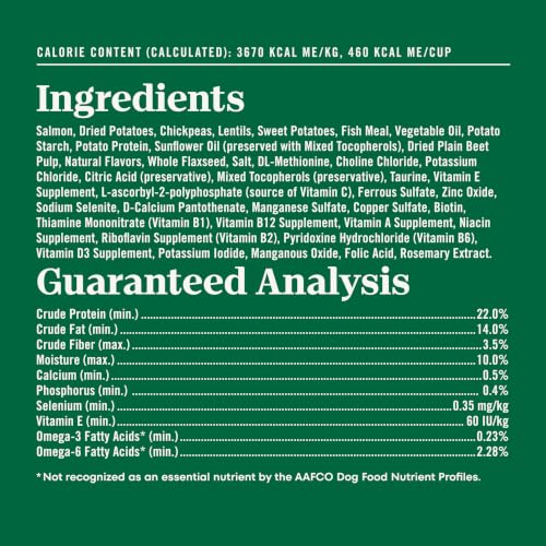 Image of Nutro Limited Ingredient Diet Dry Dog Food, Salmon & Lentils, 22 lb