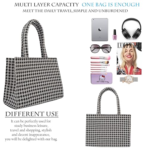 Image of Lekhx Women's Tote Bags Handbags Office College and Party