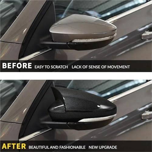 Cache rétroviseur Skoda Octavia Mk3 2013-2019 noir brillant - 4