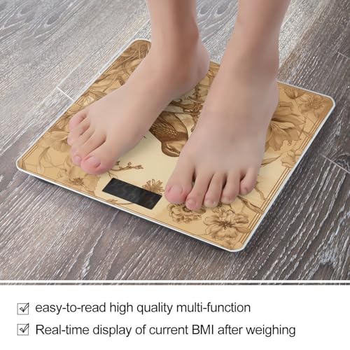 Báscula Digital de Baño con Pantalla LED Clara y Vidrio Templado miniatura 5