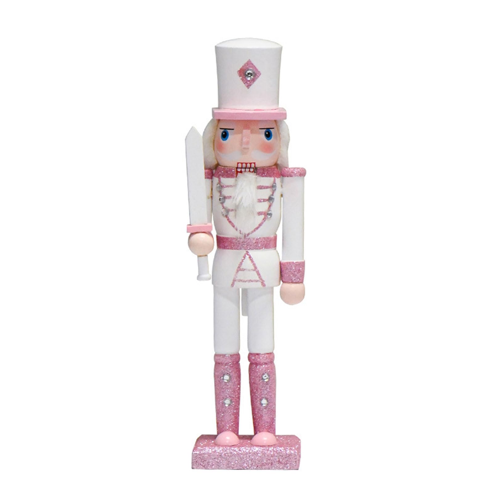 Hsioluted Creative Nutcrackers Solider Ornament Christmas Clip Wood Decors Home Decorations Unique Creative Soldier Christmas Soldier Ornament