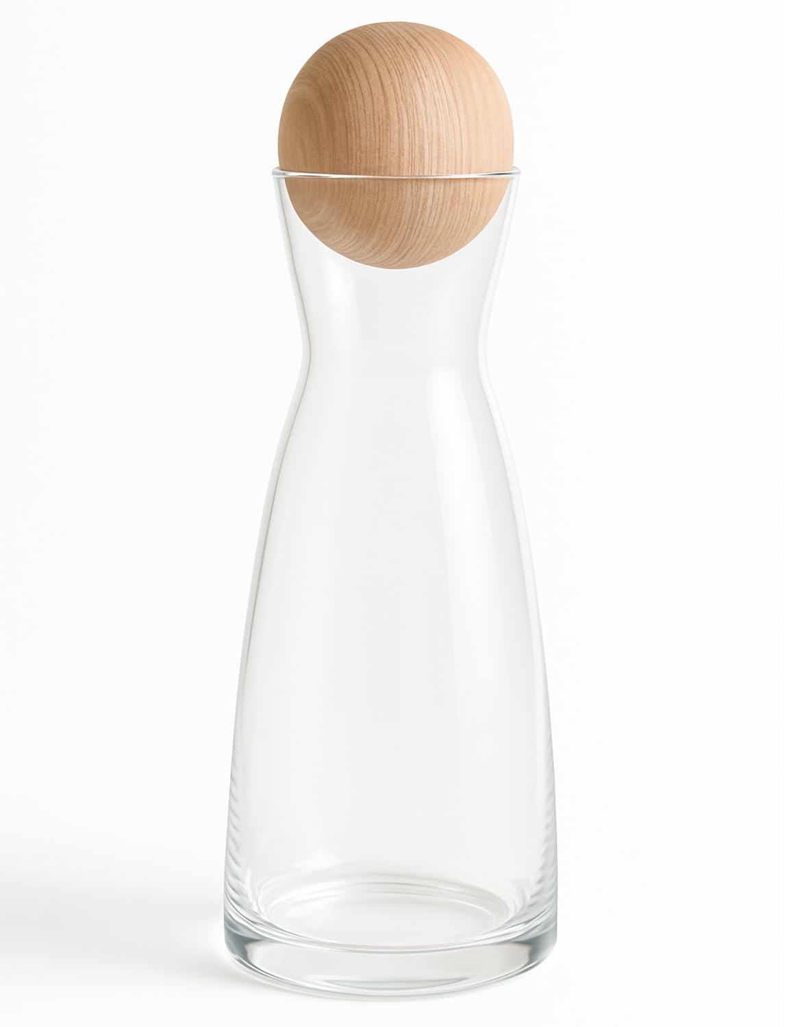 1 Liter Karaffe mit Zirbenkugel - Wasserkaraffe (Zirbenkaraffe-1L)