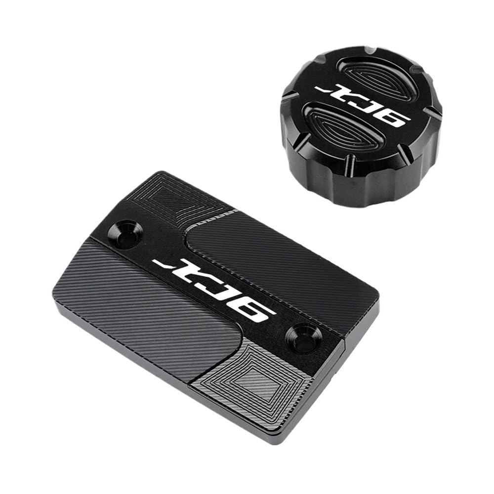 Tapón depósito líquido Frenos Tapa de Cubierta de depósito de líquido Frenos Delantero y Trasero de Motocicleta, para Y&amaha XJ6 XJ6N XJ6f Diversion 2009-2014,
