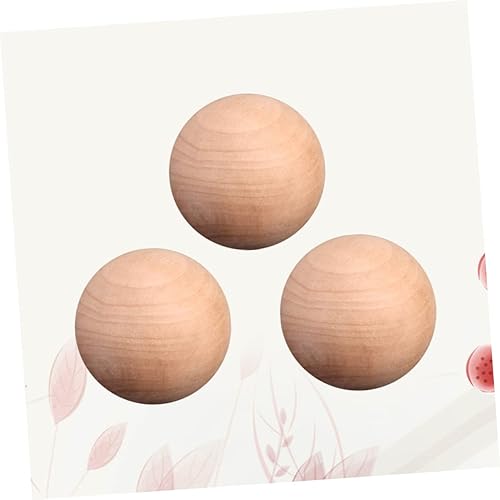 Miniatura 4 de EXCEART 10 pcs System Replacement Decorations Balls Year Art Supplies Unfinished Round Cm Projects Make Mini Birthday DIY Crafts Hardwood New