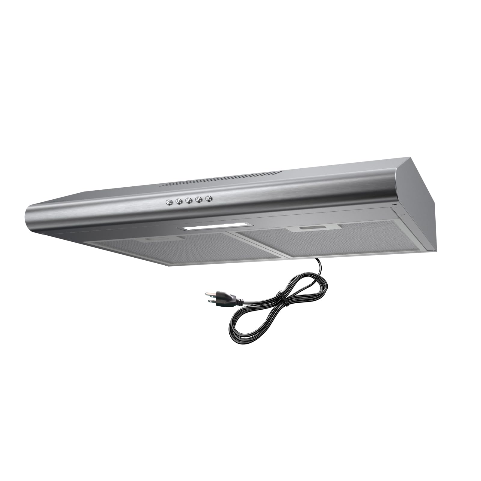 Hermitlux Under Cabinet Range Hood, 30 inch Vent Hood With 3 Speed ...