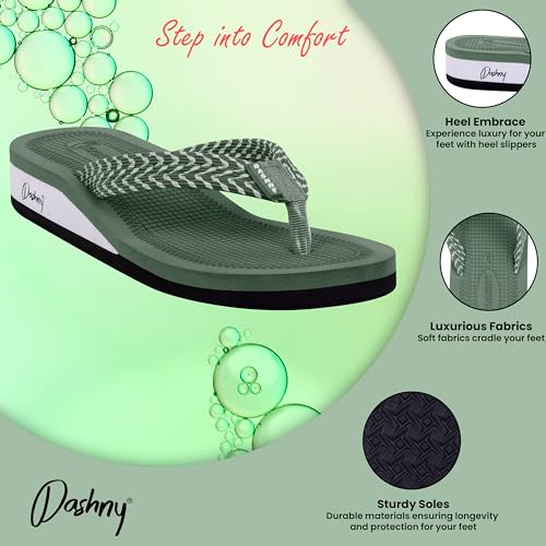 Image of Dashny Women's (1434) |Extra Super Soft Comfortable Slippers |Brown Casual Slides Slippers