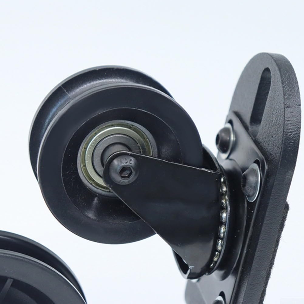 Sistema de polea de entrenamiento de antebrazo para escritorio, dispositivo de lucha libre de brazos de acero con ruedas de nailon, fortalecedor de muñeca compacto para gimnasio en casa y oficina