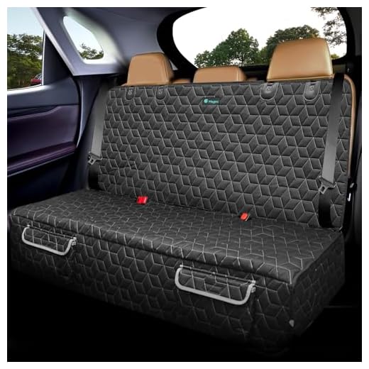 Meginc Waterproof SUV Backseat Protector
