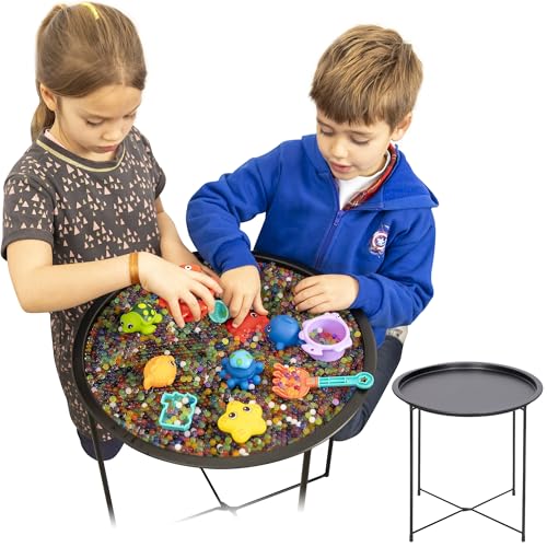 Tuff Tray for Sensory Play | Tuff Tray with Stand for Kids | Sensory Table for Sand & Water Exploration | Kids Play Table | Indoor & Outdoor Activities | Playtray for Classroom