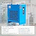 HPDAVV Industrial Heavy Duty Refrigerated Air Dryer – 70 CFM, 0.75 KW, 110V For 15HP-20HP Rotary Screw Compressors – R134a Cooling System – Removes Moisture, Oil, Dust for Workshops, Factories, CNC