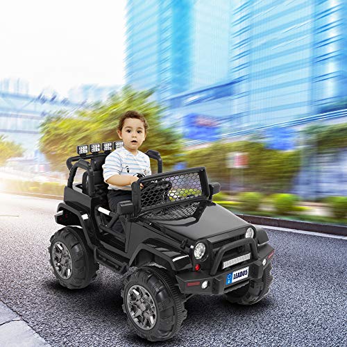 image for VALUE BOX Luxury Large Ride On Truck, 12V Battery Electric Kids Toddle