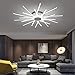 Produktbild NBVCX Wohnaccessoires Neue LED-Kronleuchter für das Wohnzimmer Schlafzimmer Esszimmer Leuchte Kronleuchter Deckenleuchte Dimmen der Innenbeleuchtung Luminarias RC Dimmable Dia600mm