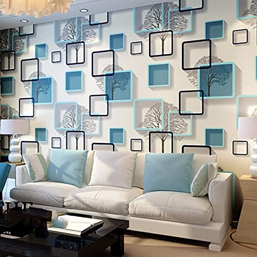 Image of SARVATRAY Heat Resistant, Oil Proof Kitchen Stickers - Wall Vinyl Sheet, 1.5 X 9.5 SQ FT (3 M Rectangle Blue WS)