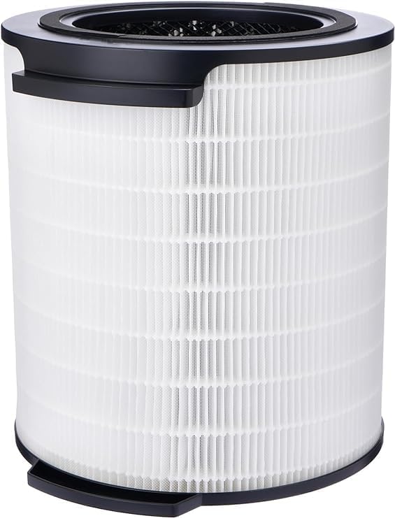 Replacement FY1700 HEPA Filter Compatible with Philips 1000i Series Air Purifier Model number AC1711/90、 AC1715/70、 AC1715/41、 AC1715/30, Part FY1700/30, White, Deco-236