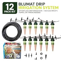 Blumat Tropf Medium Box Kit - Automatische Bewässerung für bis zu zwölf Pflanzen (12 Stück) | Garten, Terrasse, Hängekörbe, Hochbeet, Gewächshaus | Nachhaltiges Outdoor Bewässerungssystem – Ansicht 2